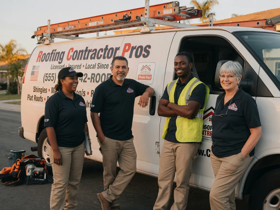 Local Roofing Contractors company in Sidman, PA